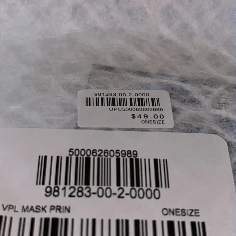 VPL for Athleta Japanese Vintage Kimono OBI Face Mask!